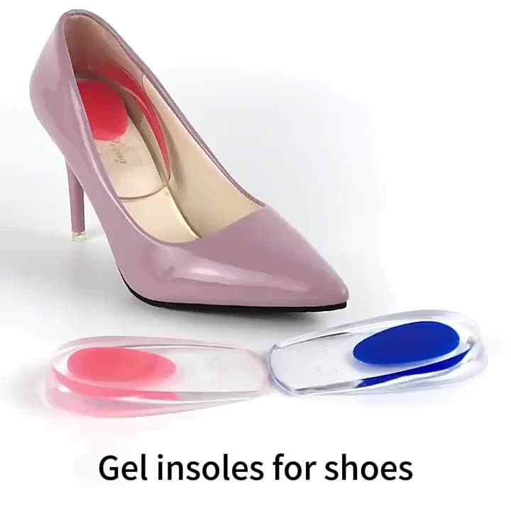 Gel High Heel Cushion Height Increase Insoles Pads