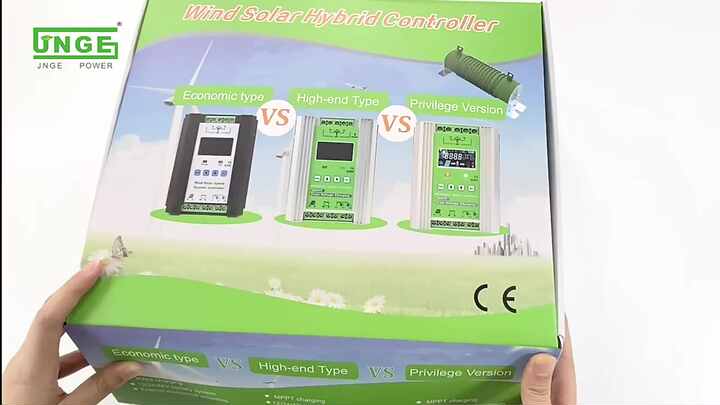 Smaraad 2000W 12V 24V MPPT Wind Solar Hybrid Boost Controller - China