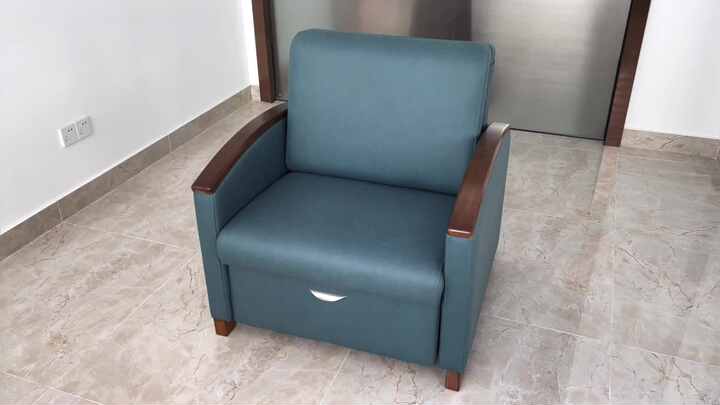 BT-CN018 With Storage Space Hospital Office Sofa Patient Room Sleeping  Folding Medical Chair Bed