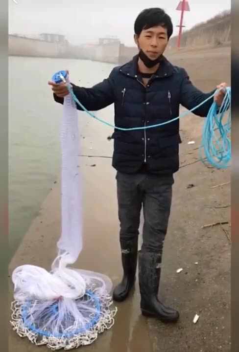 thumbnail image 2 of Foldable Drop And Pier Fishing Net, Portable Bridge Net,Crab Bait Shrimp Net Wit 2 of 11