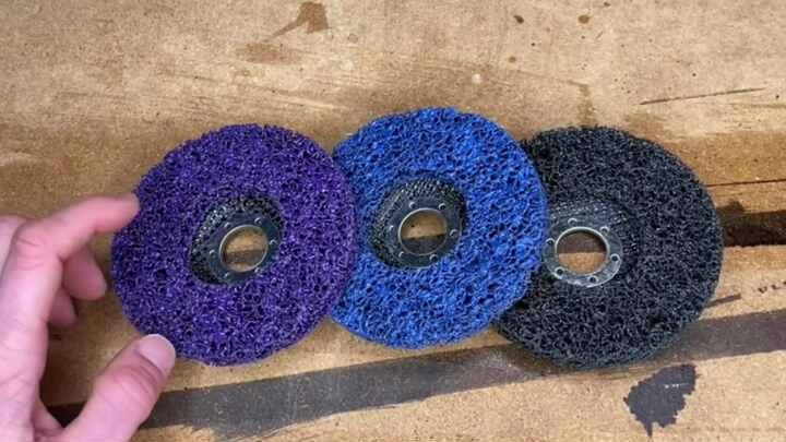 Cambiamento Rapido Poly Strip & Clean Rolok Disco Per Ruggine - Foto 3
