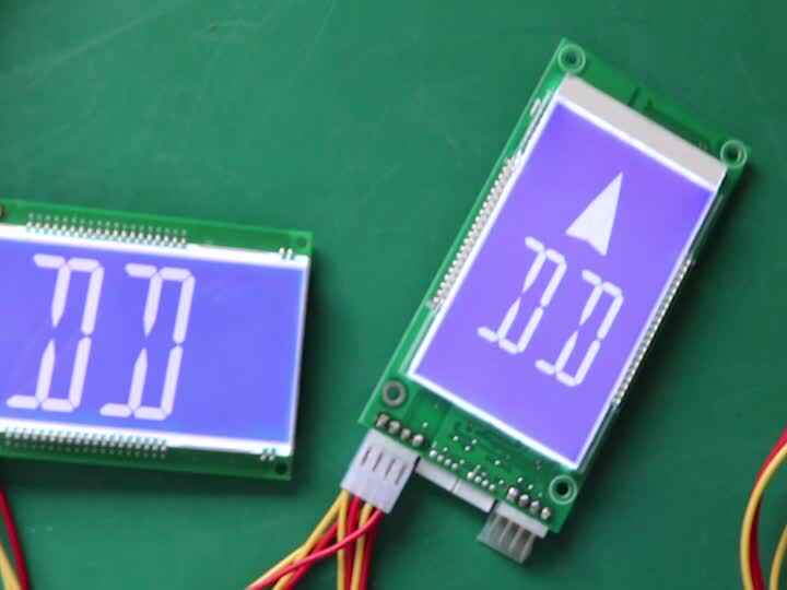 Lop Display Lift エレベーター用LCD表示ボード DC24V・1年保証