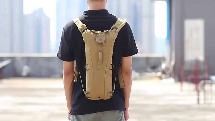 Zaino Idratazione 3L Camouflage – Borraccia Integrata Per Escursionismo, Ciclismo E Campeggio