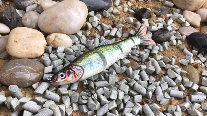 2019 New Style 180mm 64g Trout Glide Jointed Swim Bait Custom Fishing Lure 2019 New Style 180mm 64g Trout Glide Jointed Swim Bait Custom Fishing Lure