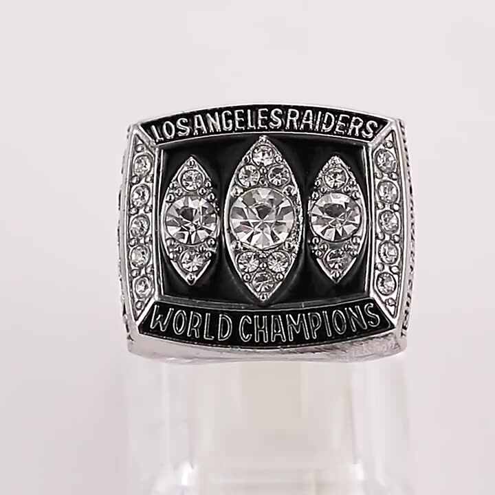 Wholesale NFL Oakland Raiders Championship Ring Fans Alloy