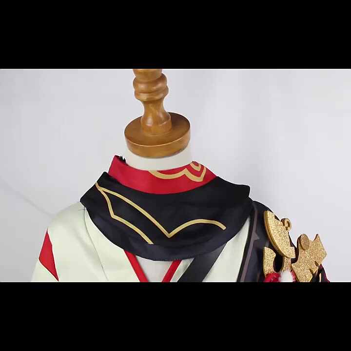 Mr.LQ Anime Genshin Impact Kaedehara Kazuha Cosplay Party Costume Costume Halloween Carnival Samurai Costume