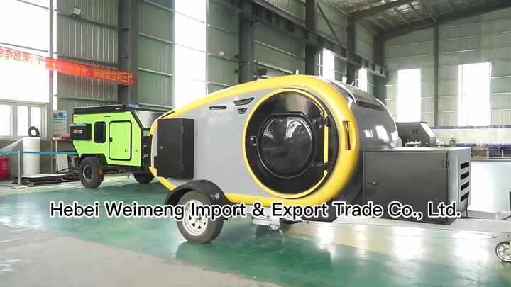 OTR Travel Trailers Sale Otto Korea Mini Outdoor Camping Small Fiberglass  Australia Karavan Travel Trailer Parts Camper