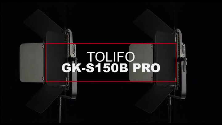 Tolifo GK-S150B PRO 150W Bicolor LEDパネルライト Studio用