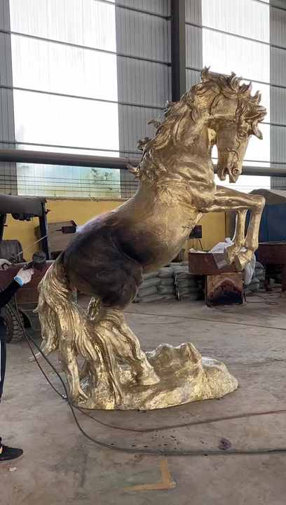 BLVEフランス有名な大きな屋外装飾ブロンズ象の彫刻金属等身大動物猿の