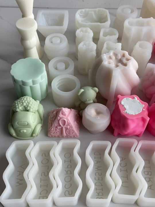 3D Sunflower Silicone Mold For DIY Plaster, Clay, Soap, Candle, Car Decor, Pendant, Fondant, Cake Decoration:Home & Garden