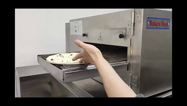 Commercial 20 Inch Automatic Electric Gas Conveyor Pizza Oven