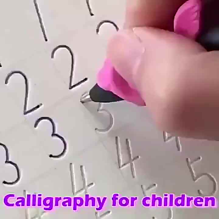 thumbnail image 2 of Magic Calligraphy Practice Copybook Set 2 of 11