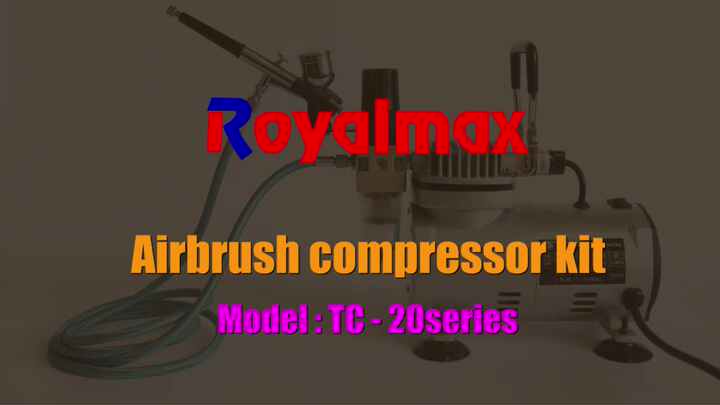 Royalmax Portable Makeup Model Painting Set Mini Airbrush Compressor ...