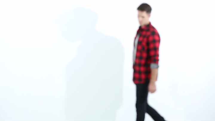 Giacca A Cappuccio In Flanella Pesante Per Ragazzo – Camicia Plaid Button Down, Nero/Rosso, Taglie US XS-2XL - 2