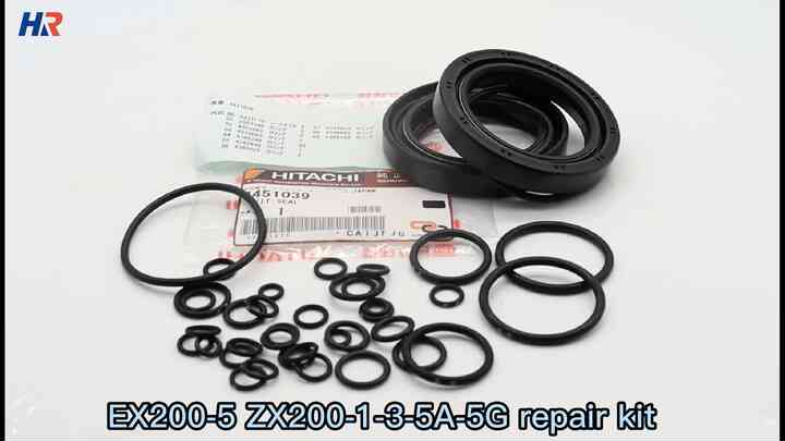 Hydraulic Main Pump Seal Repair Kit for Hitachi Excavators