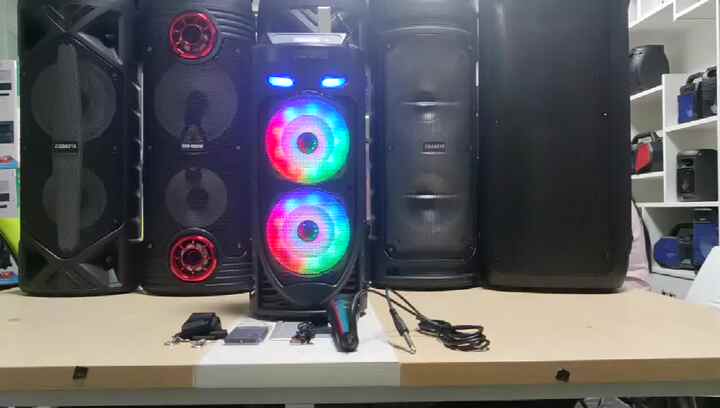 ZQS4239 ポータブル16Wデュアルスピーカー Bluetoothスピーカー