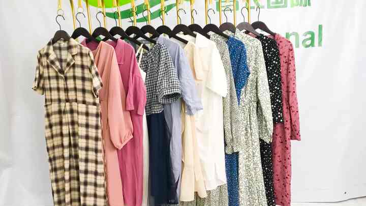 KINGAAA Top Grade Ladies Casual Dresses Second Hand Dress Used Clothing  Korea Used Clothing Used Clothes Bales
