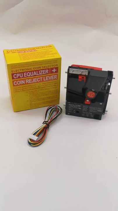 CH-268T Coin Selector - Reliable Top Entry CPU for Arcade