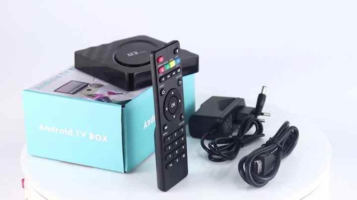 Junuo U3 Mini TV Box - Android 4K Smart TV Experience