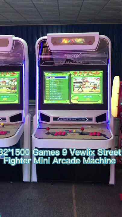 金属材料32インチアーケードゲーム機110V/220Vコイン支払い工場直販