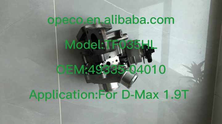 Isuzu D-Max 1.9T Turbocharger TF035HL for RZ4E Engine - New Direct