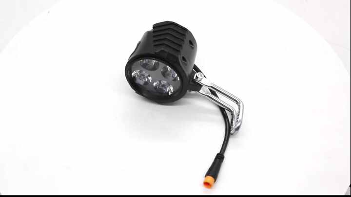 Jorzer E-Bike Licht Set - Scheinwerfer & Rücklicht Mit Horn