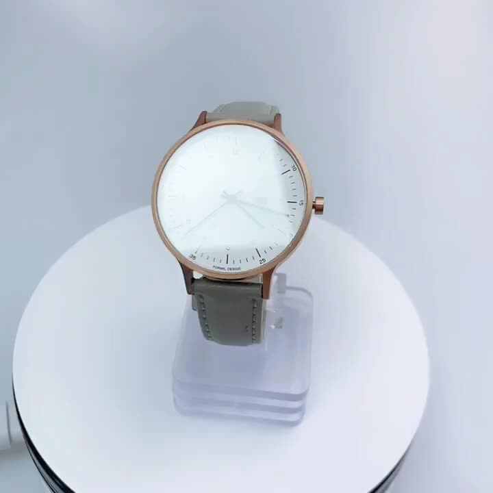 Curved Glass Watch Classic Designer Waterproof Men's Watch