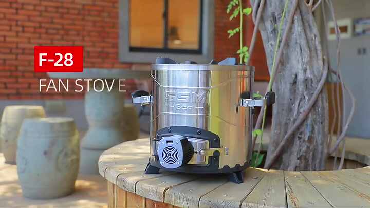 5 Watts Thermoelectric Power Generator Charcoal Pellet Biomass