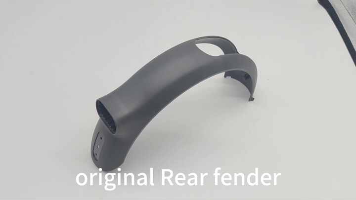 Original Rear Mudguard Fender for Nine Bot E25 E25E E45 Electric Scooter  KickScooter Splash Guard Parts Accessories