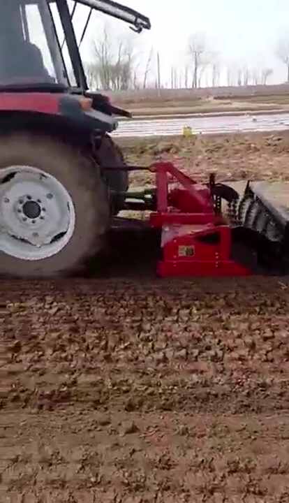 China Farming Machineries Power Harrow For Tractor Power Rake For ...
