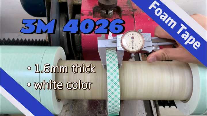 3M Doppelseitiges Schaumstoff-Klebeband 4026 – 13 Mm X 300 Cm, 1,6 Mm Dick, Weiß – Für Innenbeschilderung, Namensschilder, Montage & Mehr