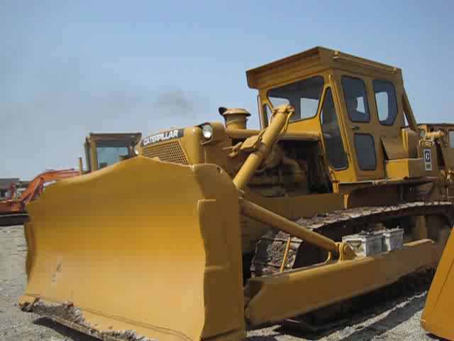 Excavadora oruga D8K usada, precio bajo, con Destripador