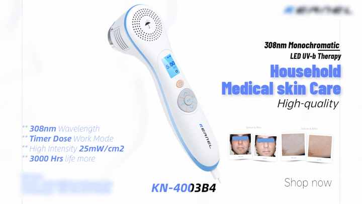 40mw Kernel Kn4003b4 Home Use 308nm Excimer Laser for Vitiligo