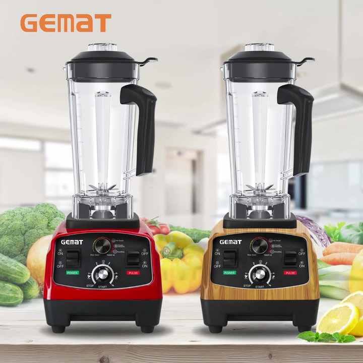 Commercial Smoothie Blender Machine Powerful Heavy Duty Blender Multi  Function Electric Blender Juicer Mixeur Liquidificador