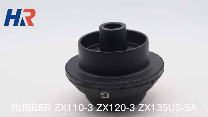 Original Excavator Mount Rubber Machine Foot Pad 4658829 for ZX120