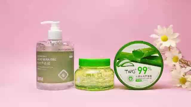 TWG RTS After Sun Redness Smoothing Aloe Vera Gel Face Care Moisturizing  Face Cream Natural 99% Pure Aloe Vera Gel