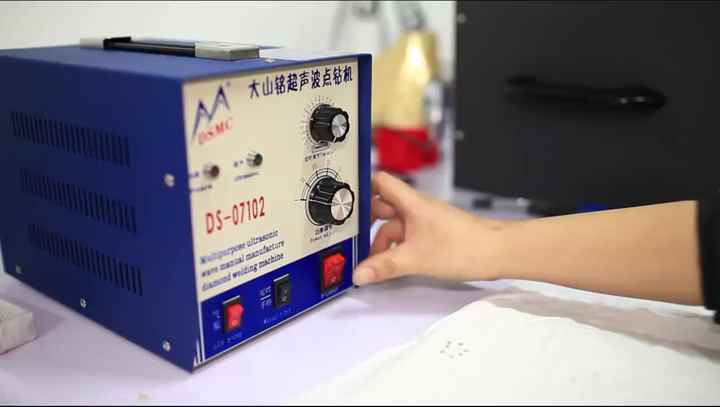 Ultrasonic Hot Fix Rhinestone Setting Machine For Cloth & Leather, Oem