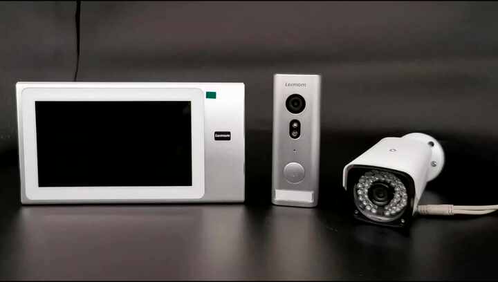 New Villa Use Video Audio Doorbell Door Bell with Color CCD Camera