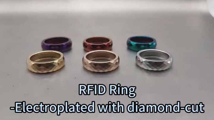 Nfc Tag Ring Nfc Payment NFC Smart Steel Finger Ring For Men And