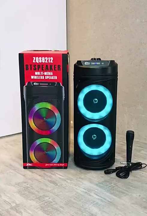 ZQS6212 Portable Outdoor Karaoke Speaker - 25W TWS Party Box