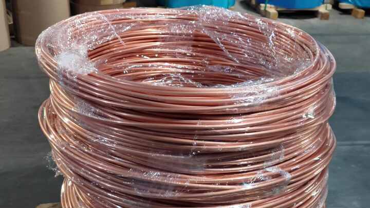 Pancake Copper Coil Refrigeration Tube As Per ASTM B280 Copper C1100 T2 0 1 300mm Thickness Copper Foil Strip - View #6