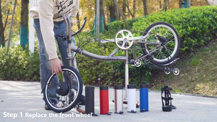 Magnesium Alloy Wheel Cheap Mid Drive 20 Inch Electric Bicycle