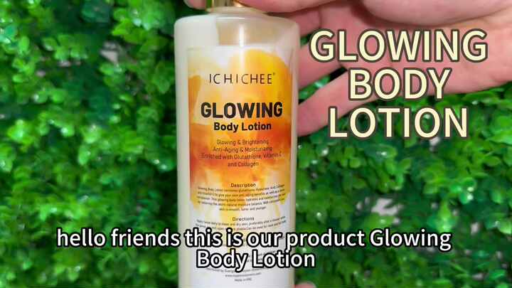 Hot Sales Organic Whitening Lotion Set Glutathione Glowing Body Cream with  High Quality