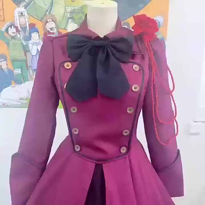 UniqKaliber Gothic Victoriaanse jurken voor dames, 18e-eeuwse rococo baljurk vintage koloniale kanten korset jurk voor themafeest cosplay, Rood, S