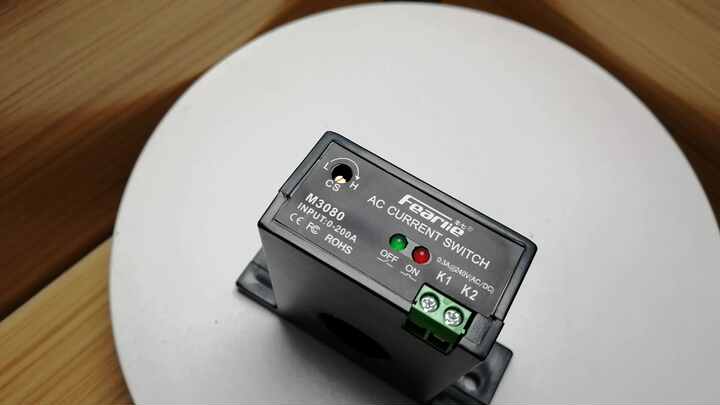 Marhynchus Current Sensing Switch – Normally Closed, AC 0.5-50A, Self-Powered, For Automation & Load Monitoring (SZC10-NC-AL-CH)