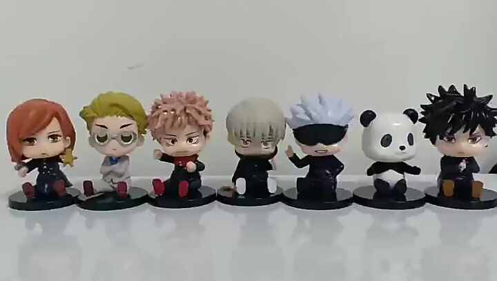 6 Styles Jujutsu Kaisen Anime Figures - Itadori Yuji & More