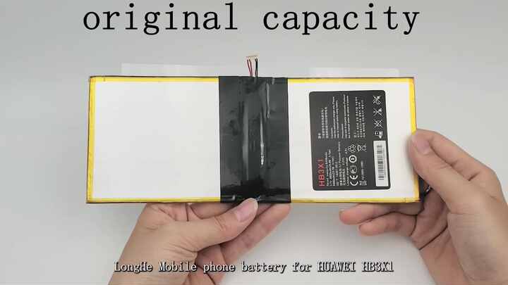 vhbw 1x batteria compatibile con Huawei Mediapad S10-201WA, 10 Link, S10-201W notebook (6400mAh, 3,7V, Li-Poly) - Sostituisce HB3X1