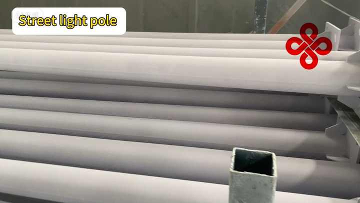 3m to 10m CCTV Camera Masts Durable Q235B Steel Poles