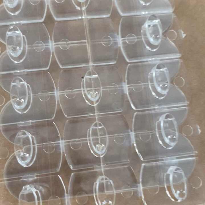 Gancho Extraíble Transparente Para Pared, Abrazadera De