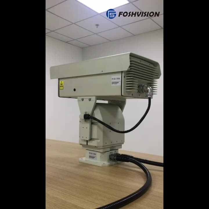 Night Vision 4MP Infrared Long Range IP Laser PTZ Solar CCTV Camera  for Border Monitoring
